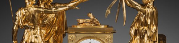 Most beautiful clocks from the French Empire period