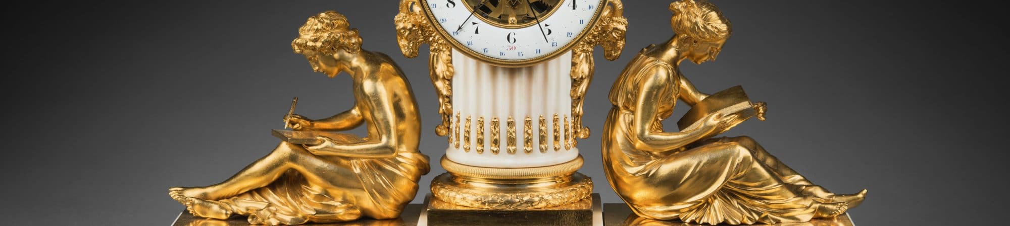 Antique Marble Mantel Clocks