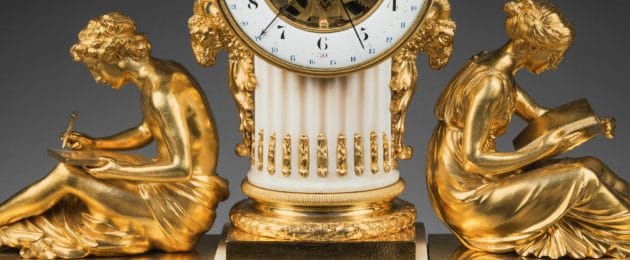 Antique Marble Mantel Clocks