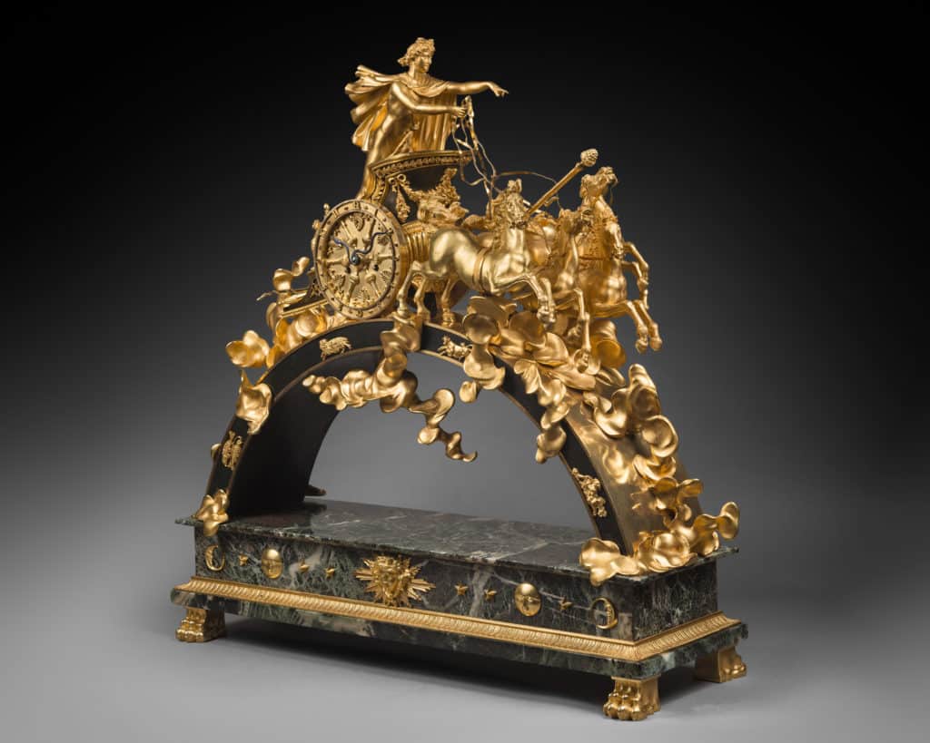 french empire mantel clock