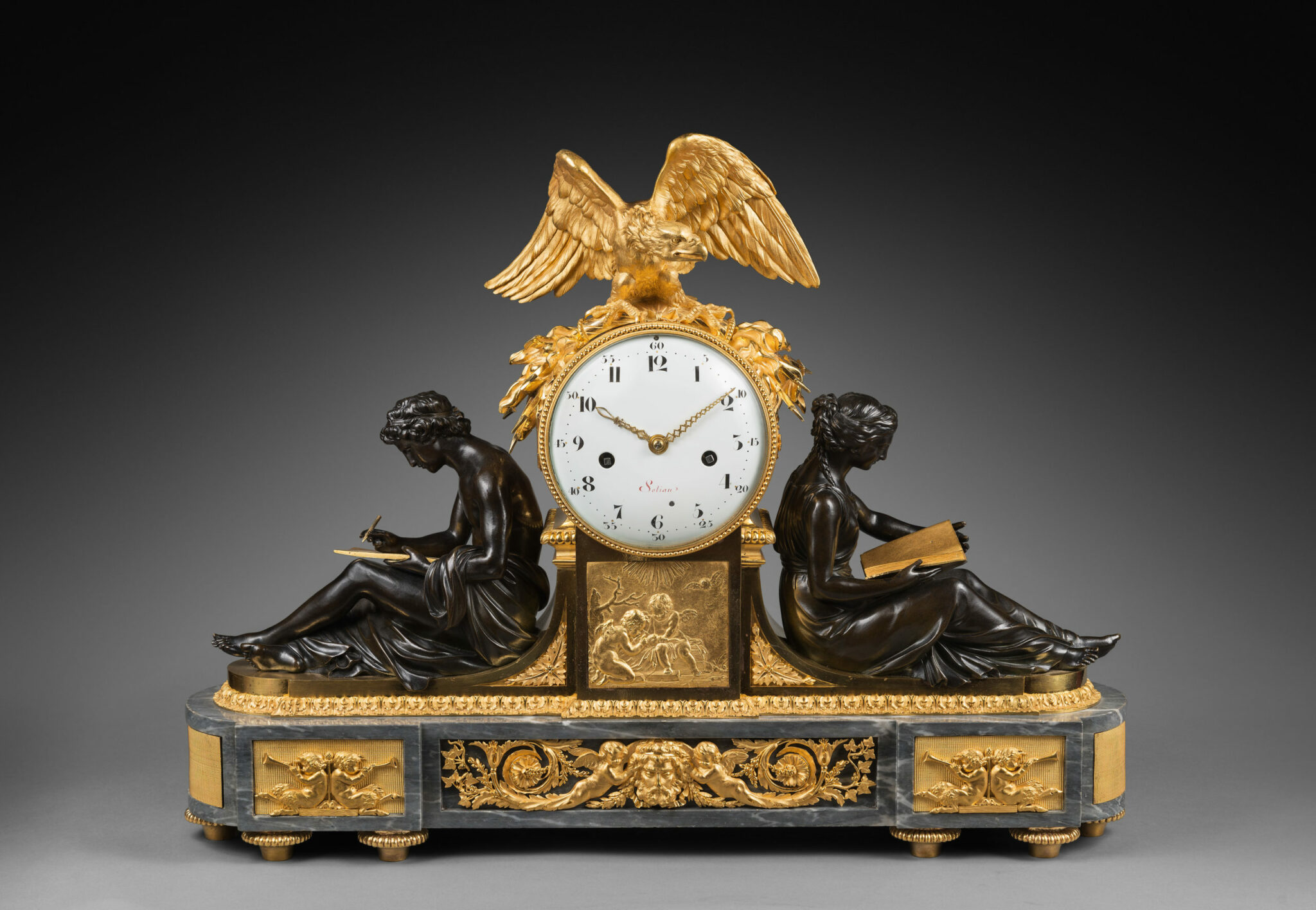 Antique Louis XVI Mantel Clocks