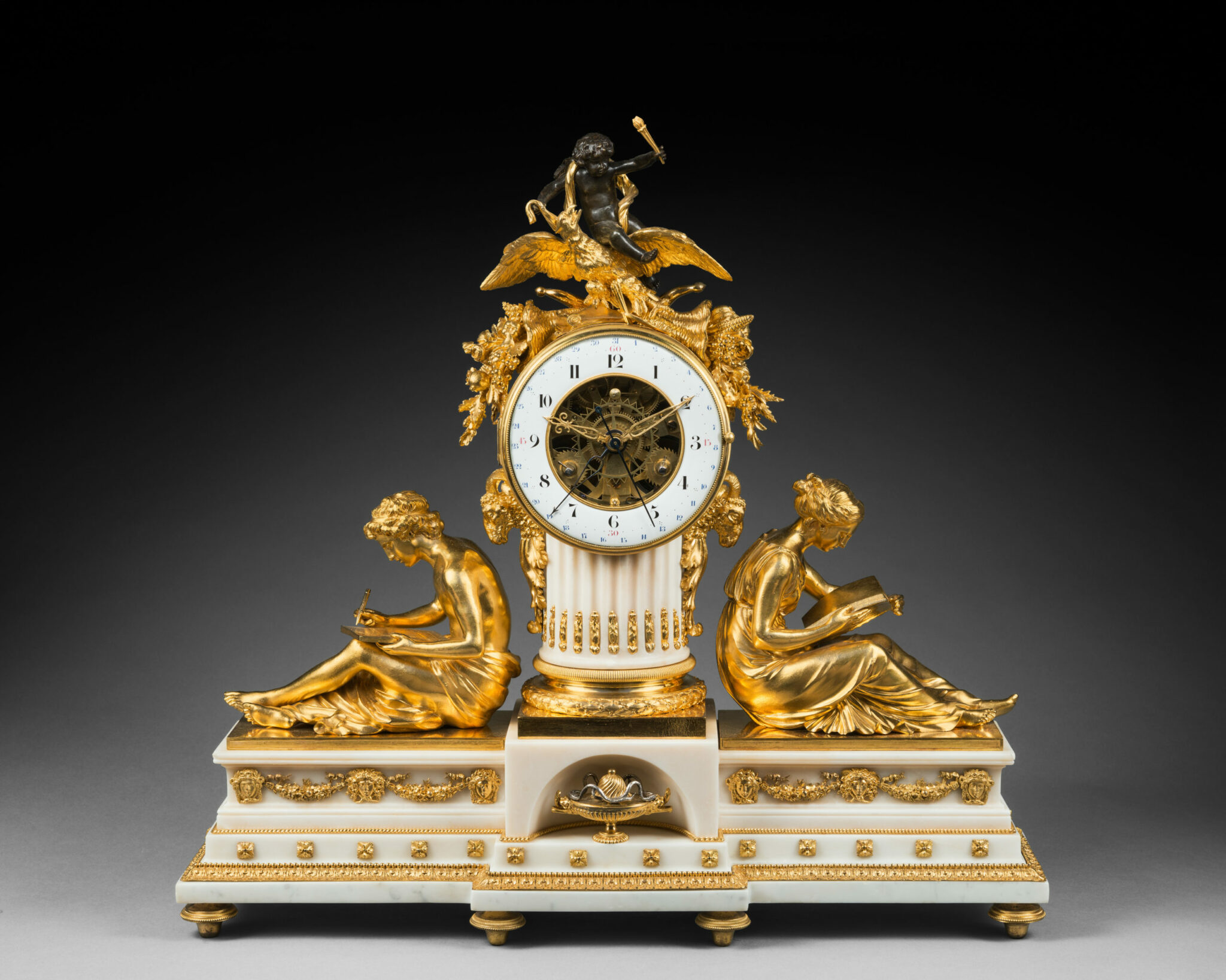 Antique Louis XVI Mantel Clocks