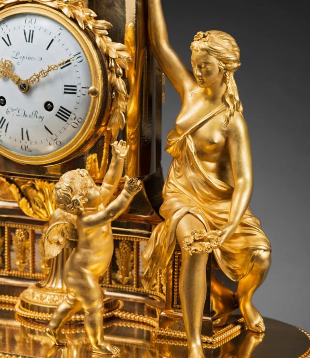 We wish you to have a delightful Christmas Eve tonight with all your loved ones. Merry Christmas!
_______

Detail of the mantel clock “Love Crowned by the Graces” by Lépine, Louis XVI period, circa 1785.

#clock #timepiece #horology #hautehorlogerie #watchcollector #18thcentury #louisxvi #masterpiece #collection #connoisseur #decorativeart #history #luxuryinteriors #design #france #古董 #收藏品 #agencephar #lapendulerie